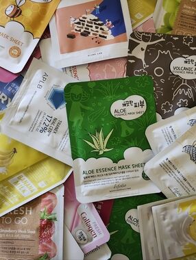 🤑Free Kbeauty Purchase New Korean Sheet Mask Late Expiry (2028) Add To Bundle